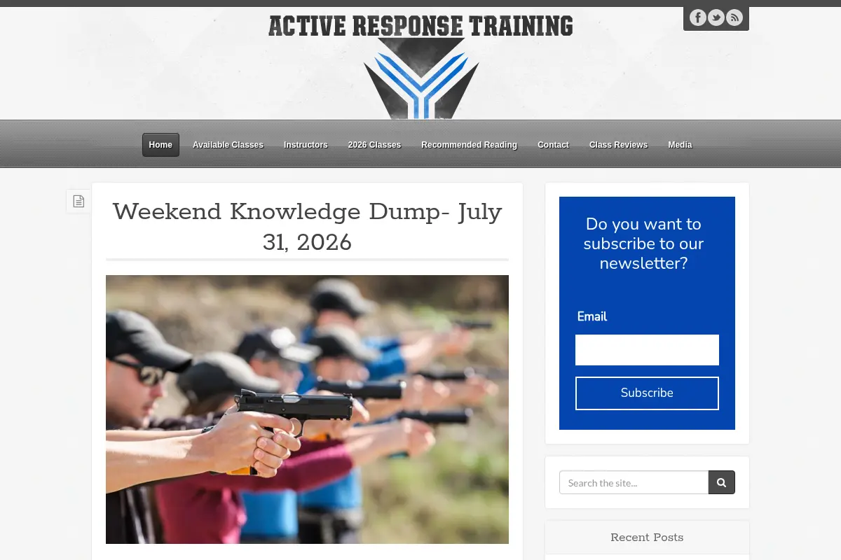 Active Response Training