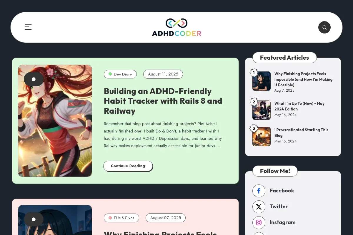 ADHD Coder