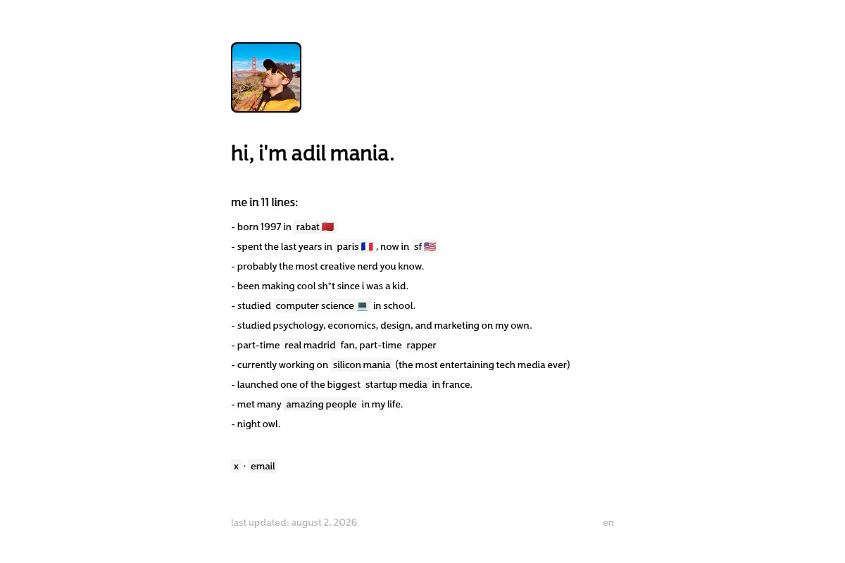 adil mania