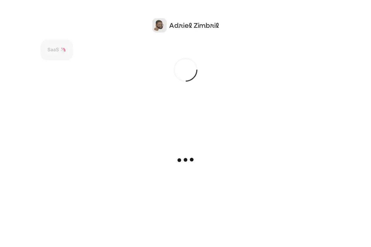 Adriel Zimbril - Product designer & Problem Solver for SaaS