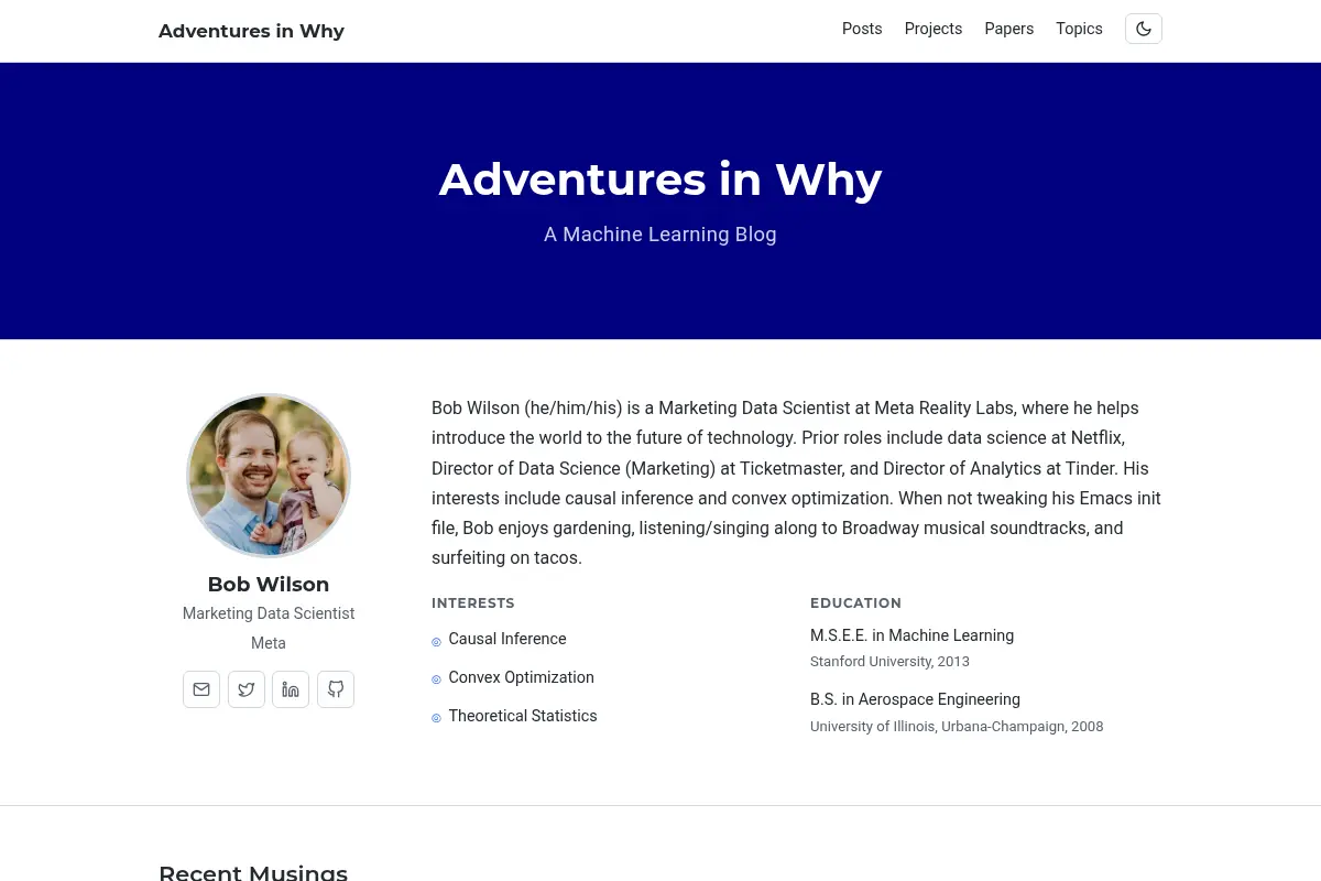 Adventures in Why