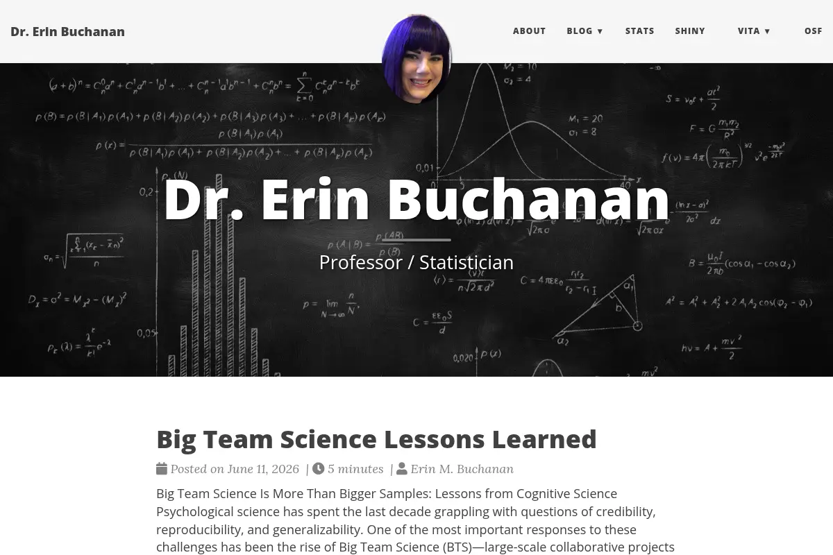 Dr. Erin Buchanan