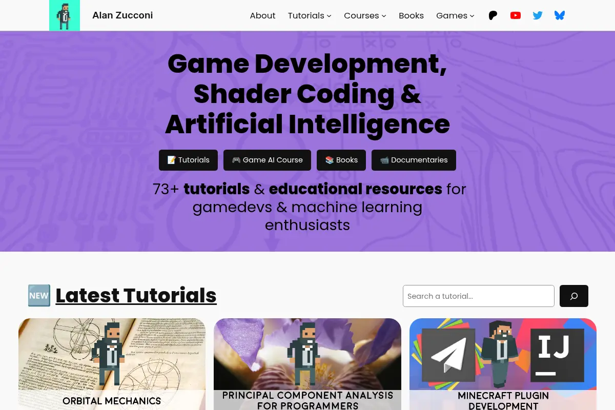 Alan Zucconi - Tutorials for Game Developers