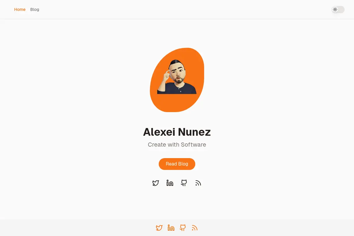 Alexei Nunez Blog