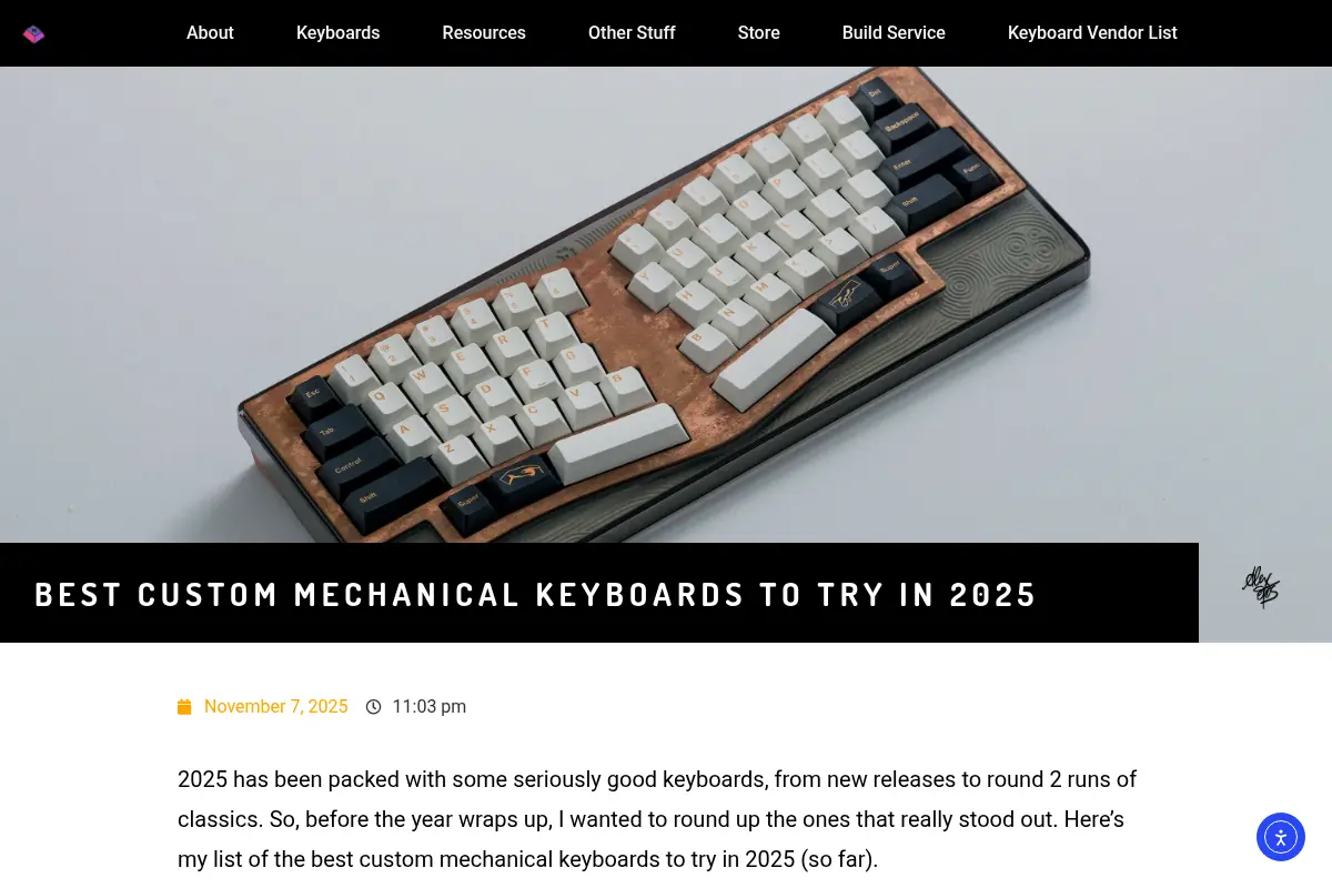 Best custom mechanical keyboards to try in 2025