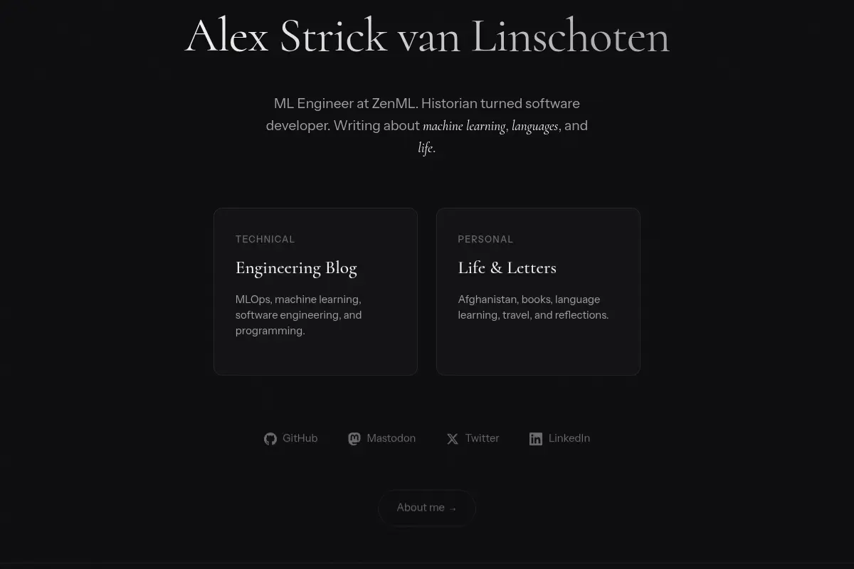 Alex Strick van Linschoten