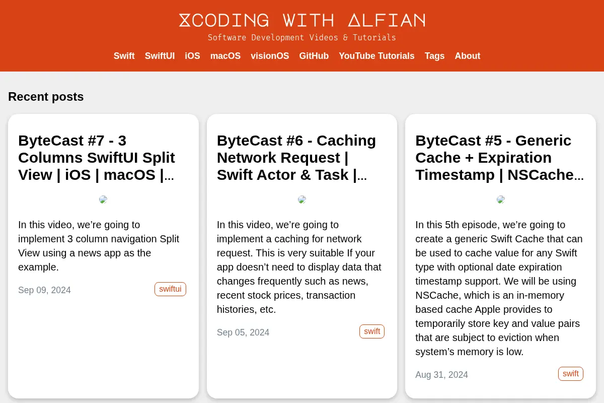 Xcoding with Alfian