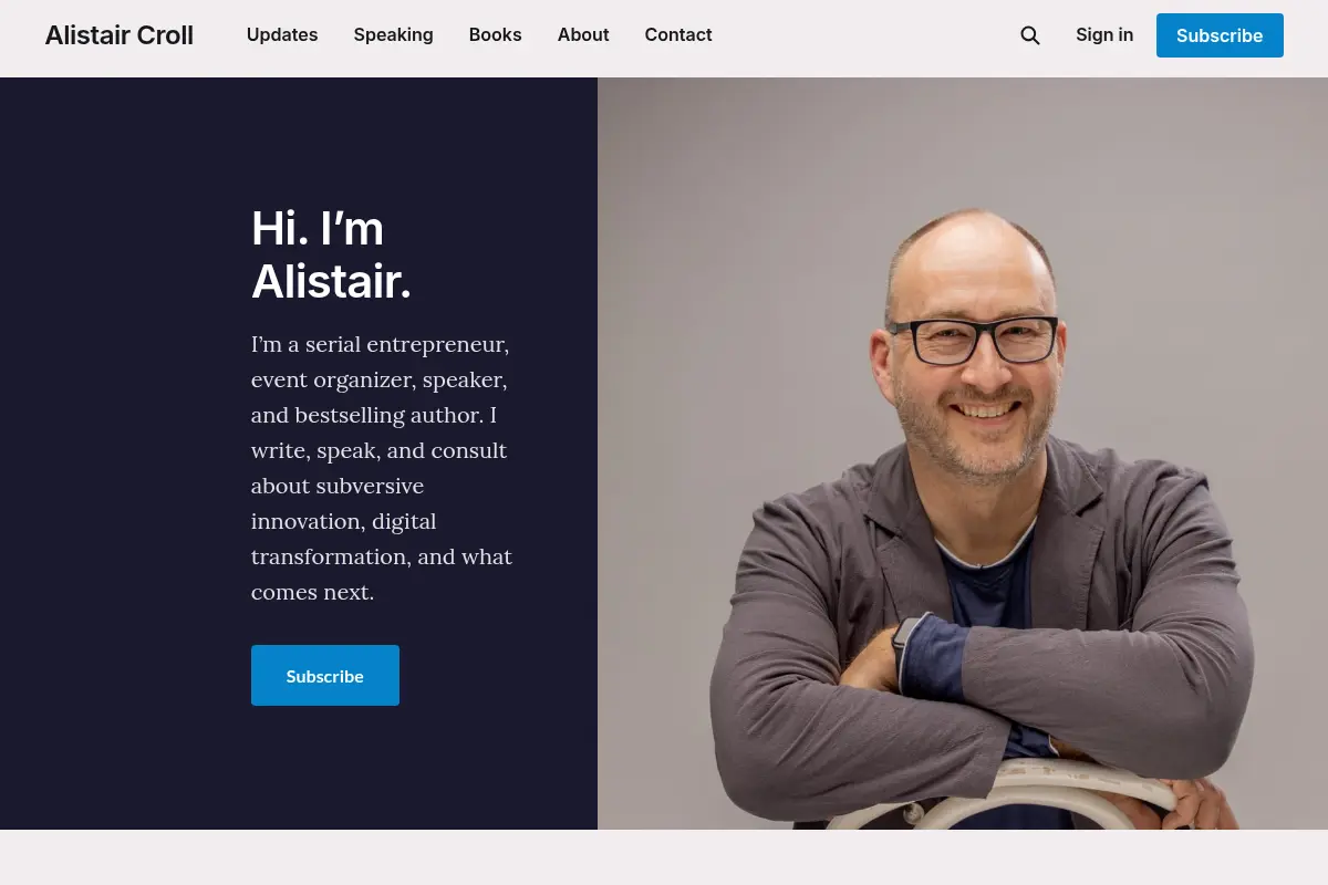 Alistair Croll