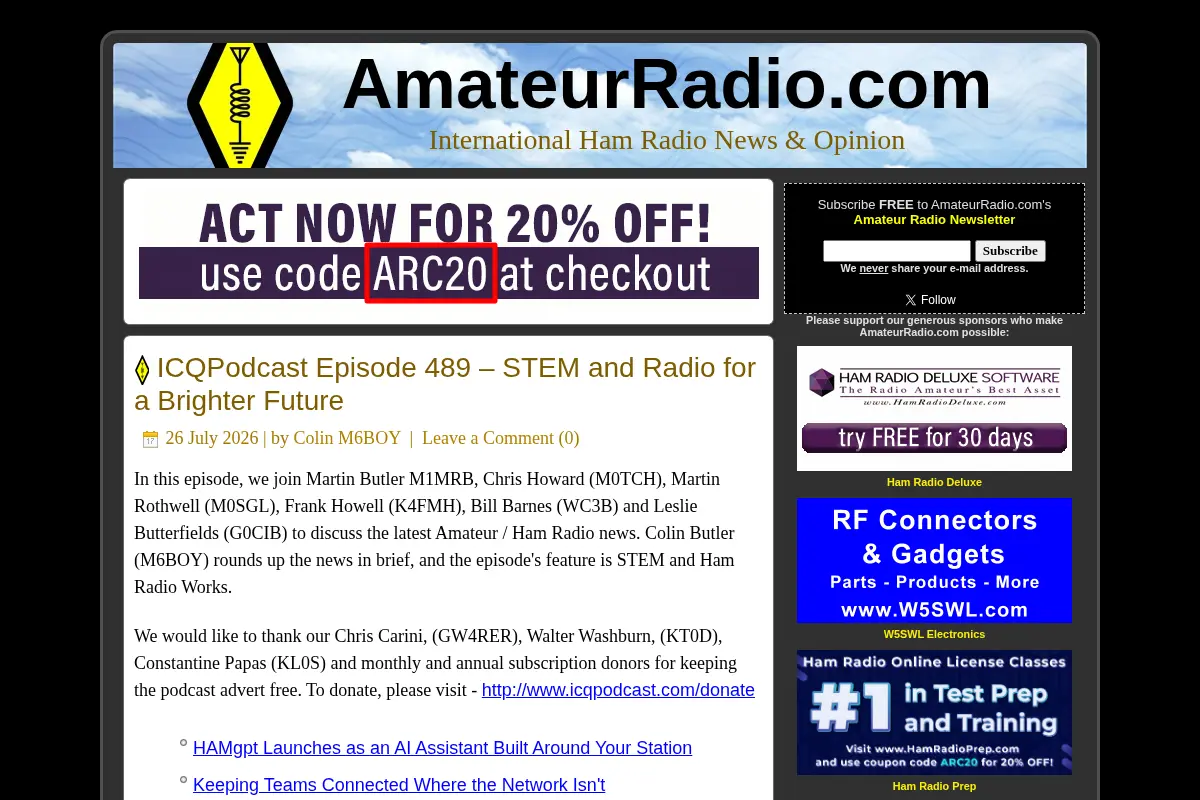 AmateurRadio.com • Ham Radio Blog
