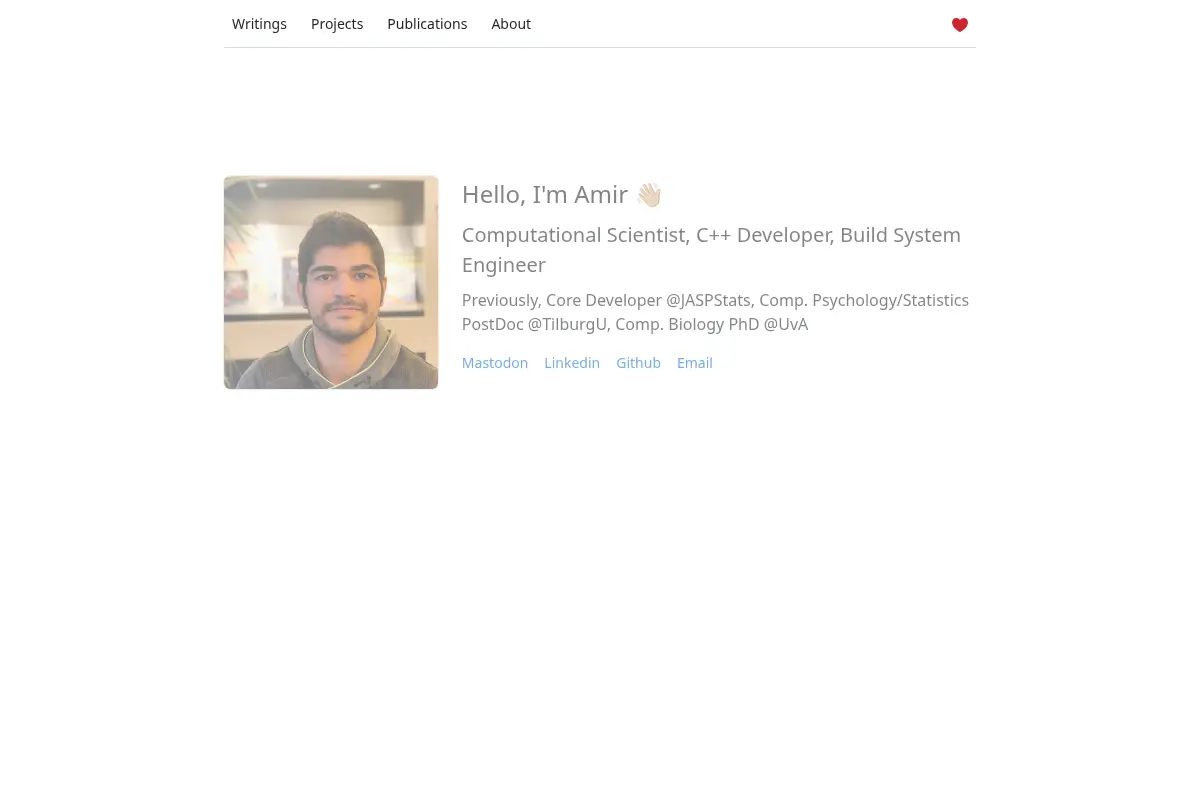 Home | Amir Masoud Abdol's Personal Website