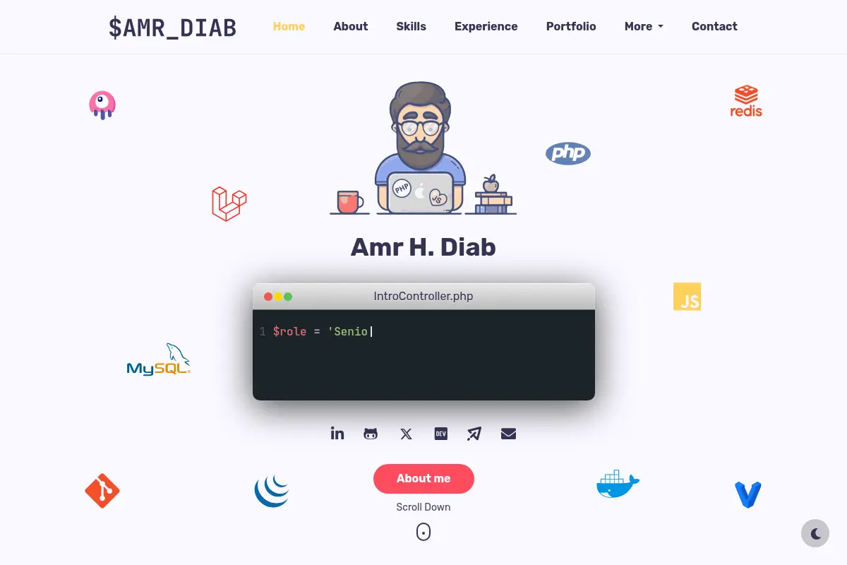 Amr Diab - Senior Web Developer