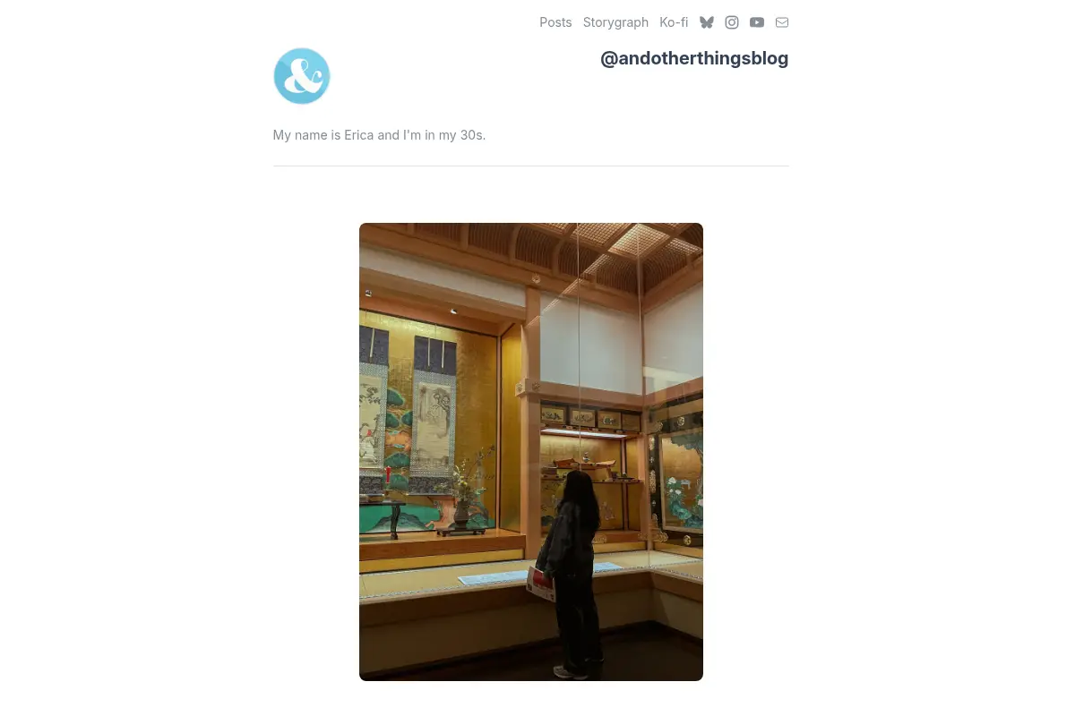 Posts from @andotherthingsblog