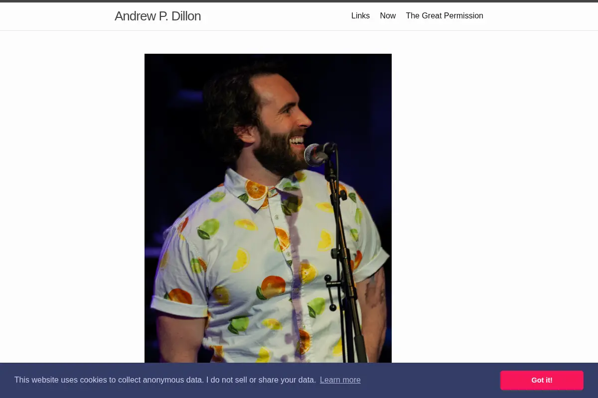 Andrew P. Dillon Poetry