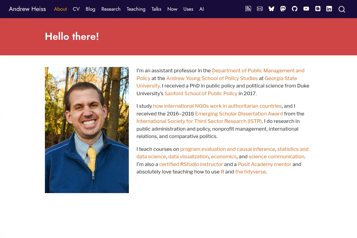 Andrew Heiss