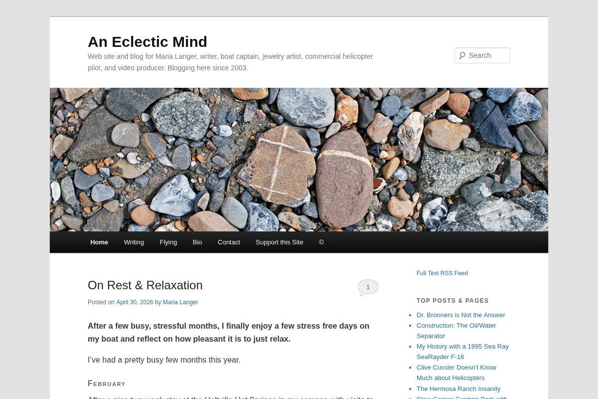 An Eclectic Mind