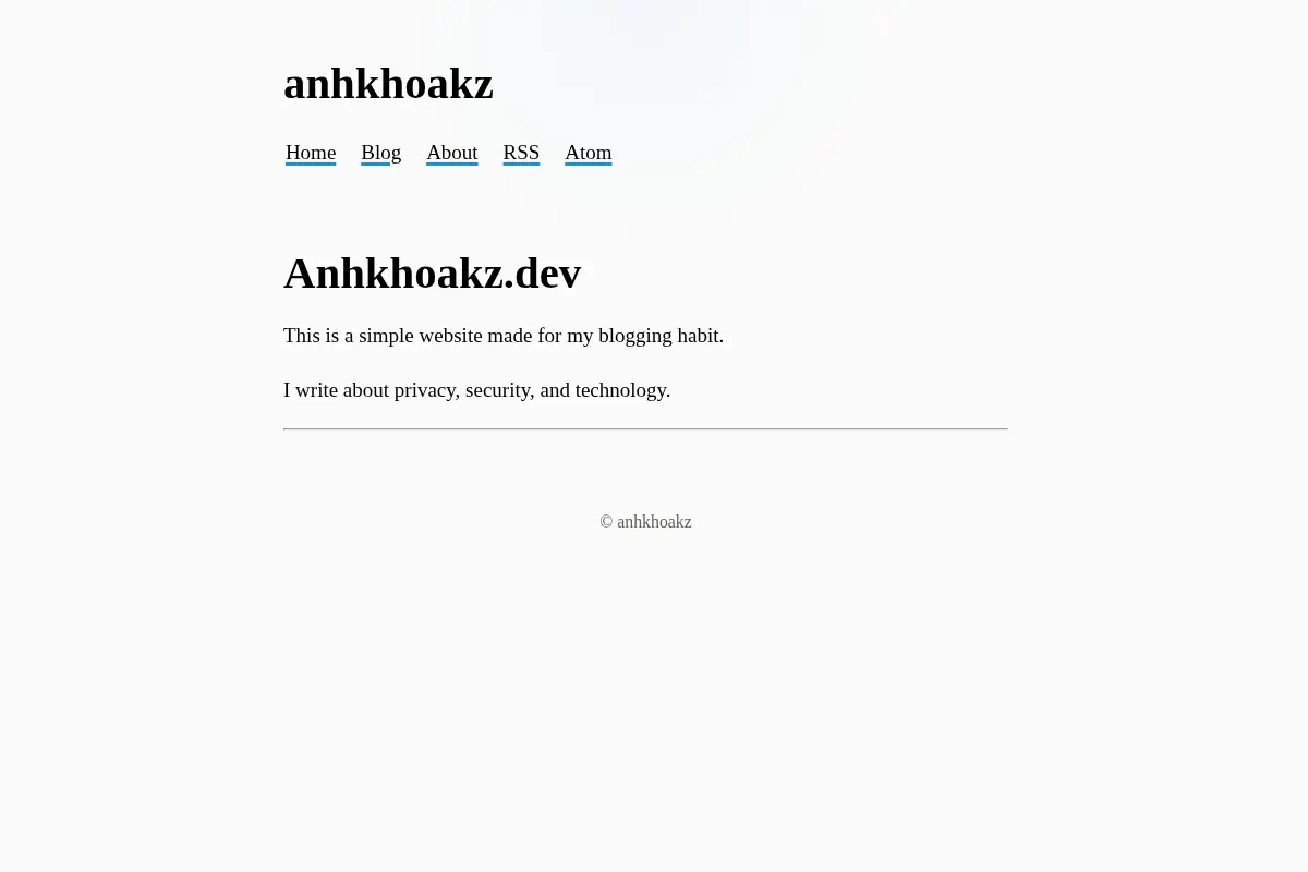 anhkhoakz.dev