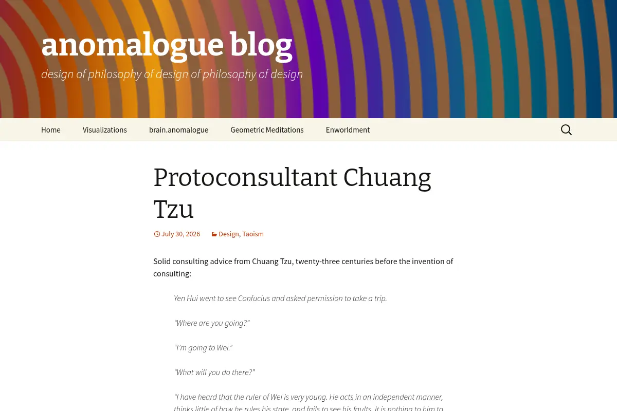 anomalogue blog