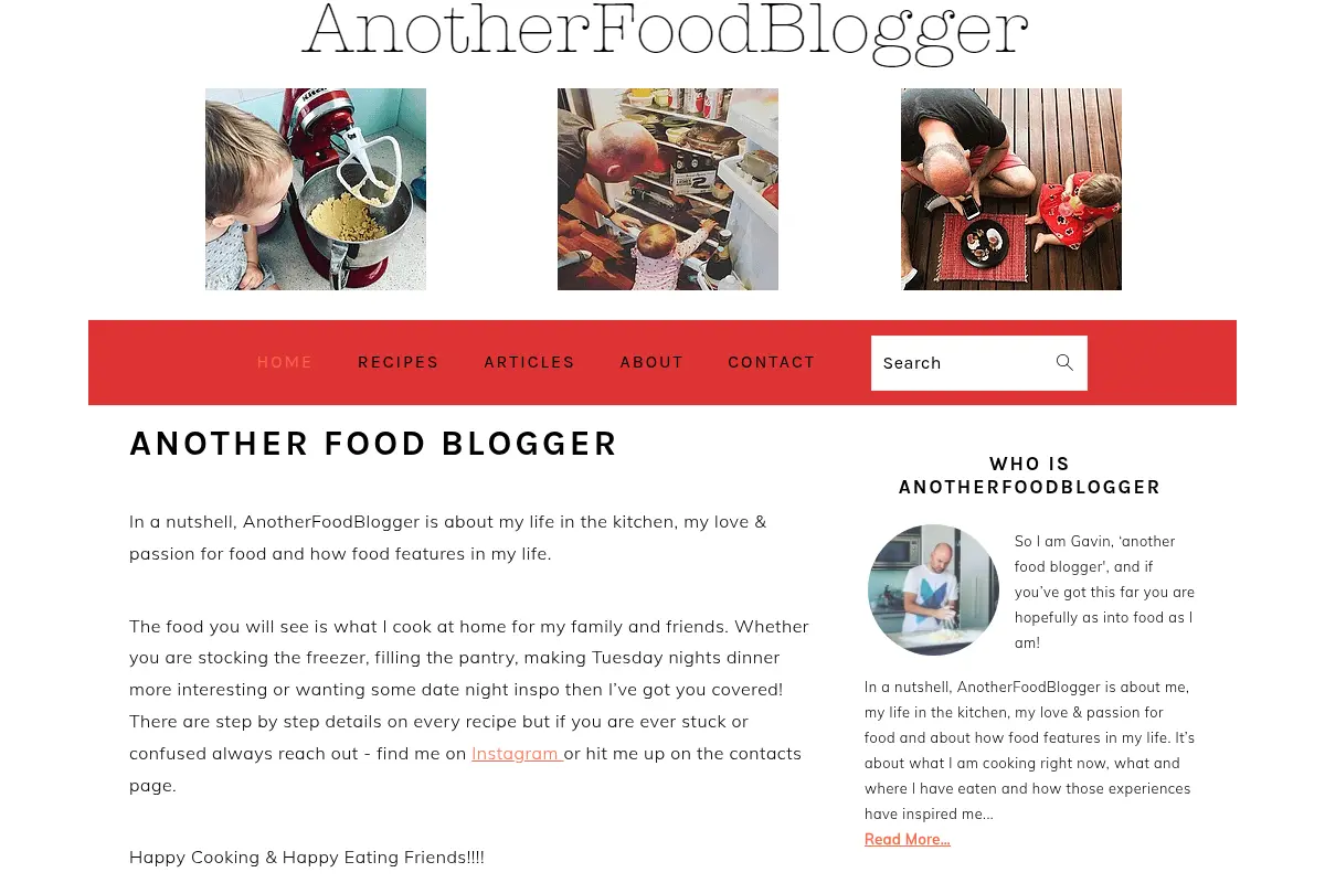 Another Food Blogger