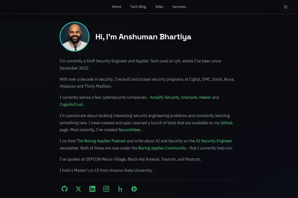 Anshuman Bhartiya