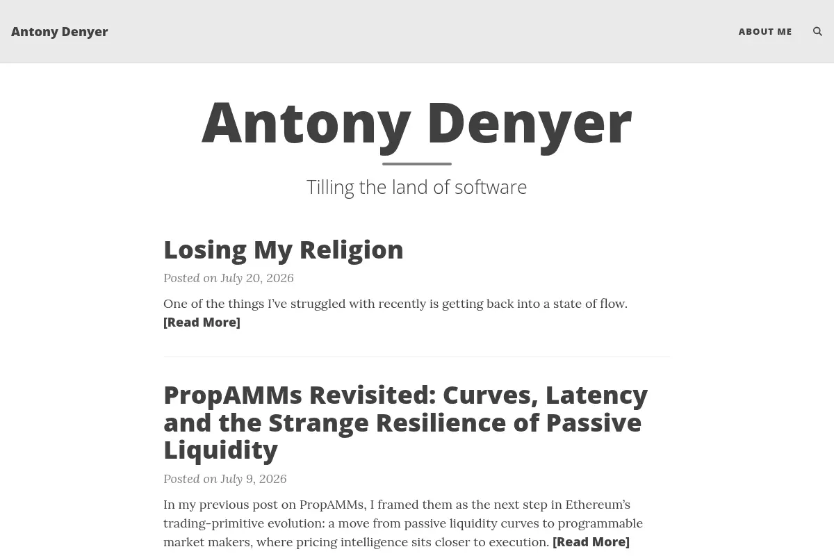 Antony Denyer