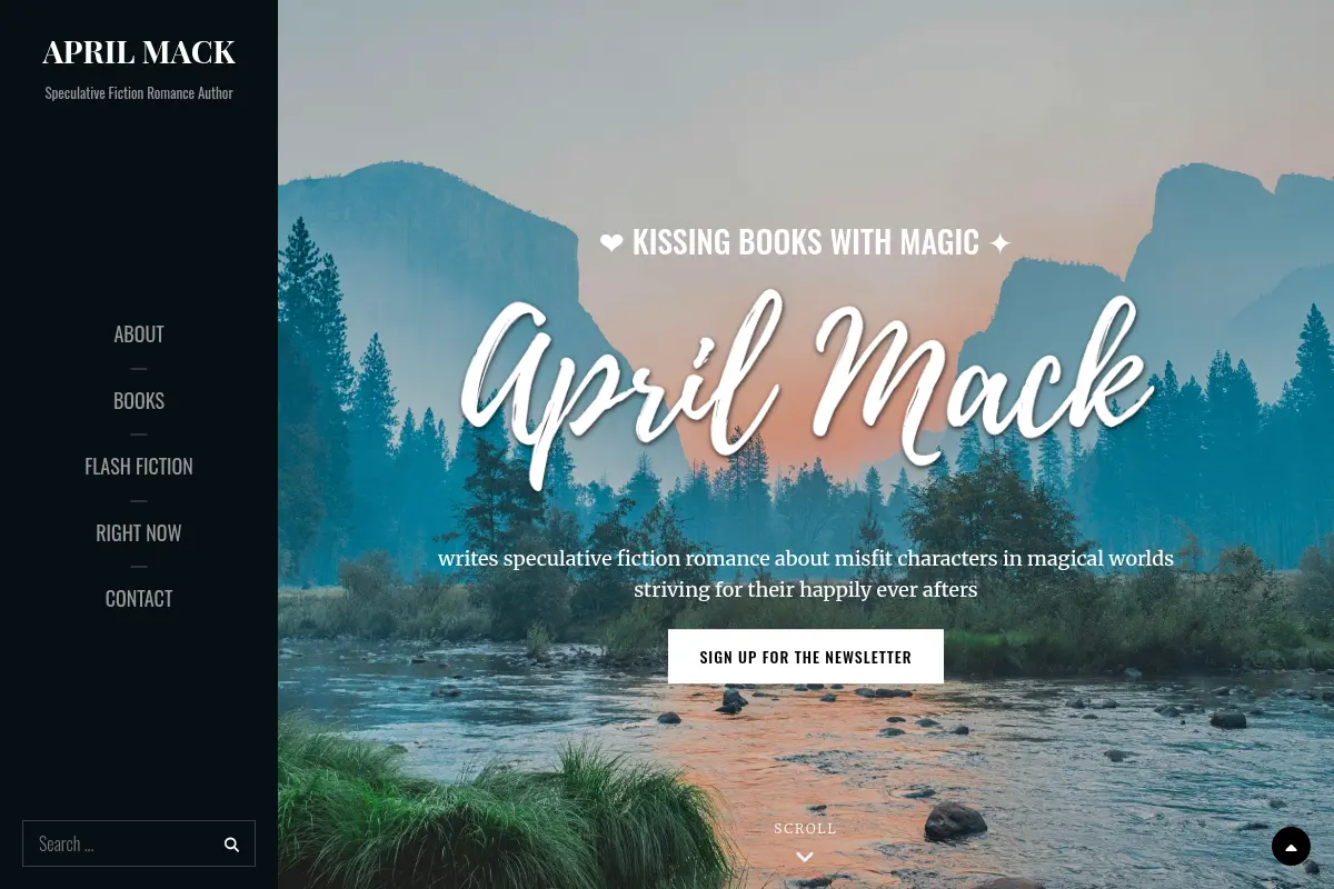 April Mack - YA fantasy author
