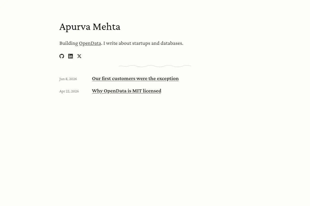 Apurva Mehta