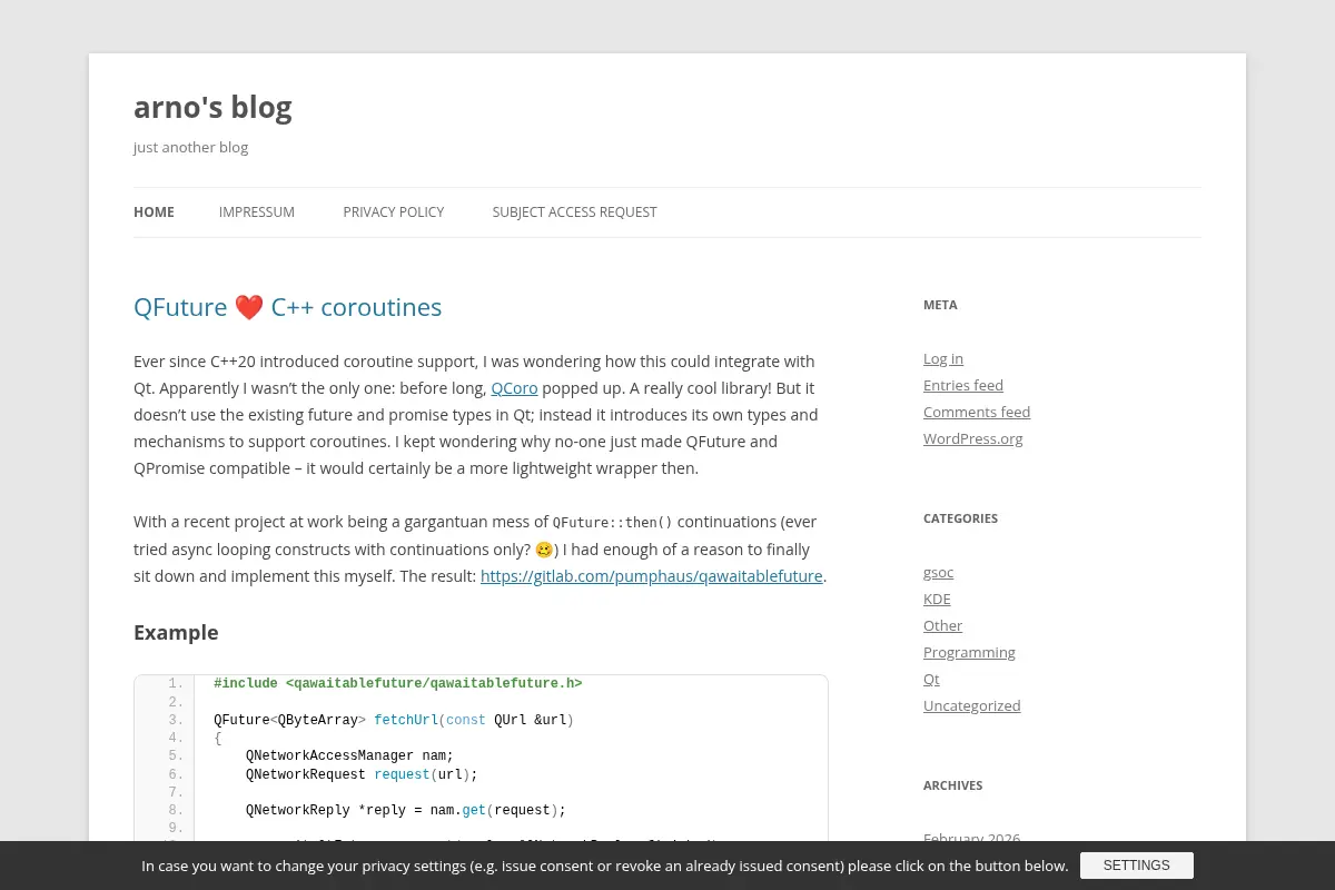 arno's blog