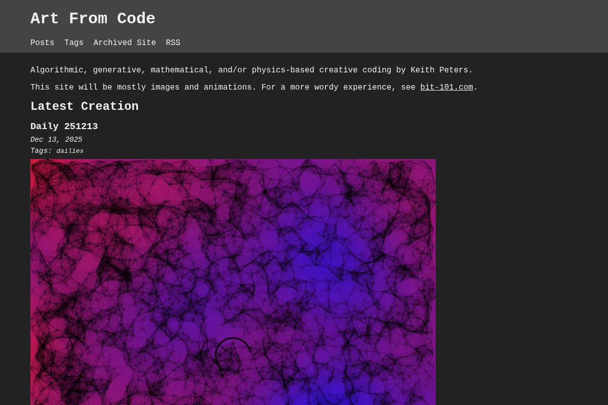 Art From Code