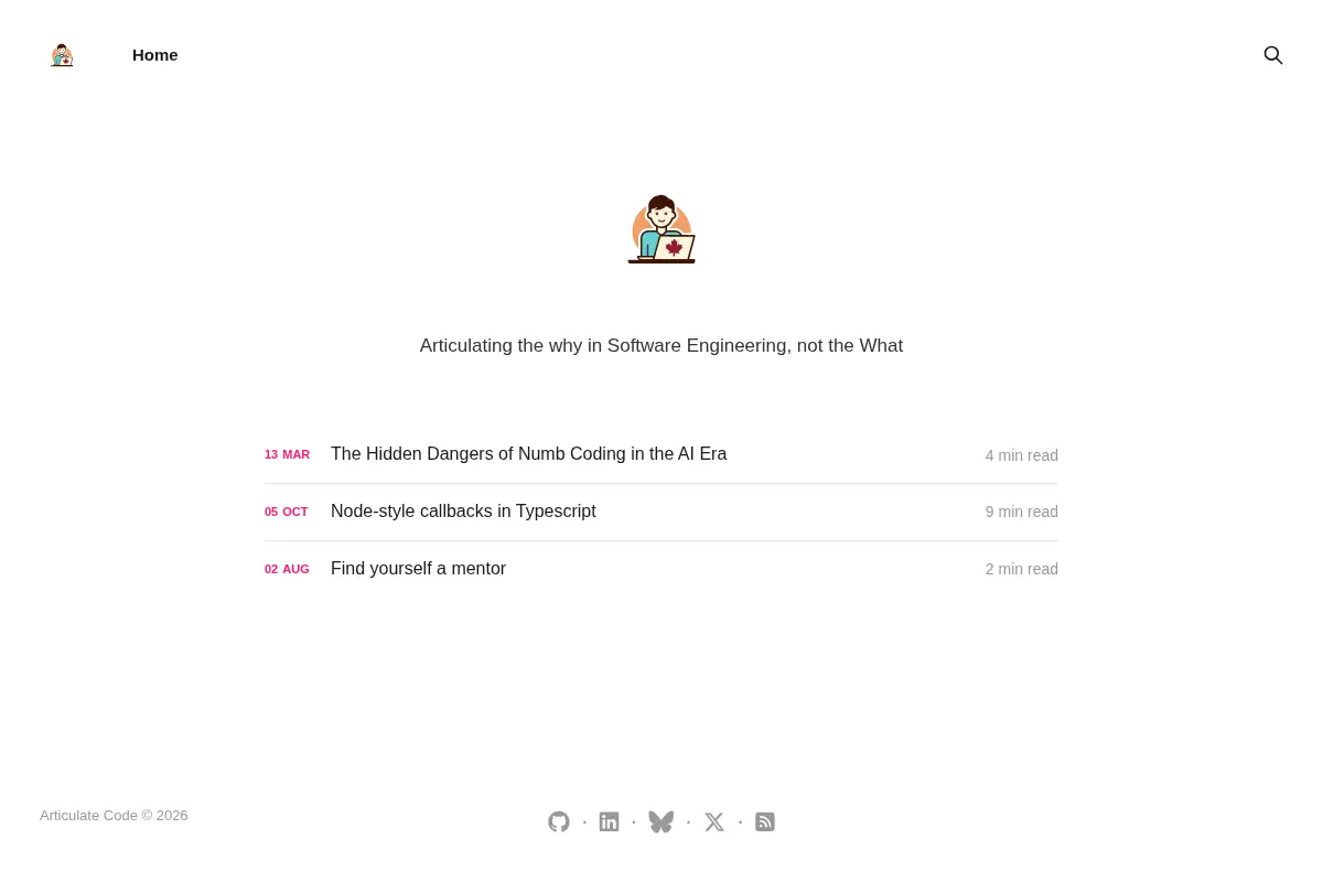 Articulate Code