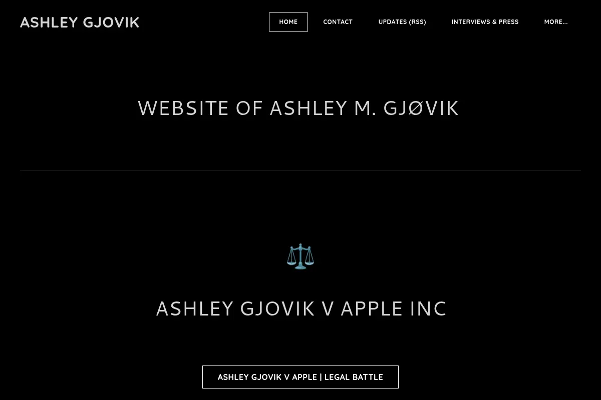Ashley Gjovik - Home