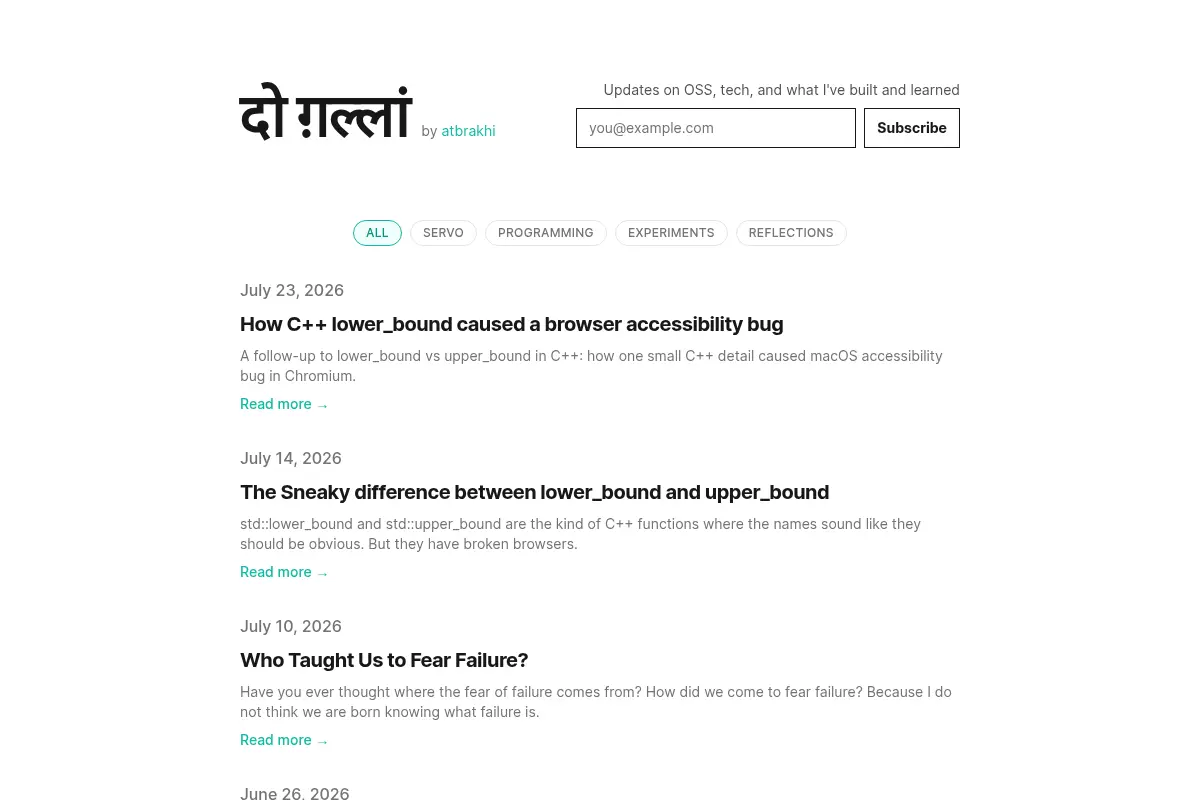 Atbrakhi's Blog