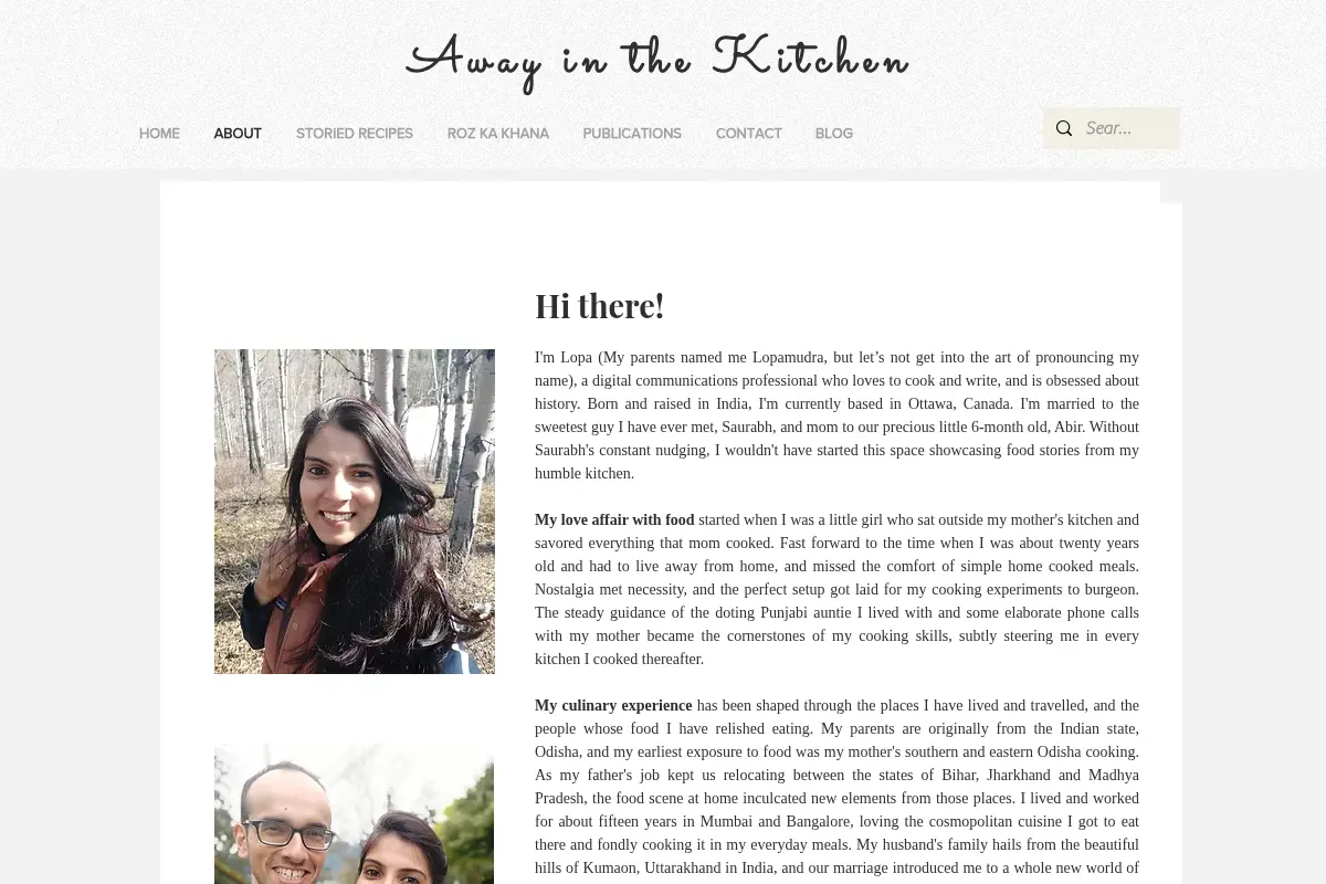 Away in the Kitchen