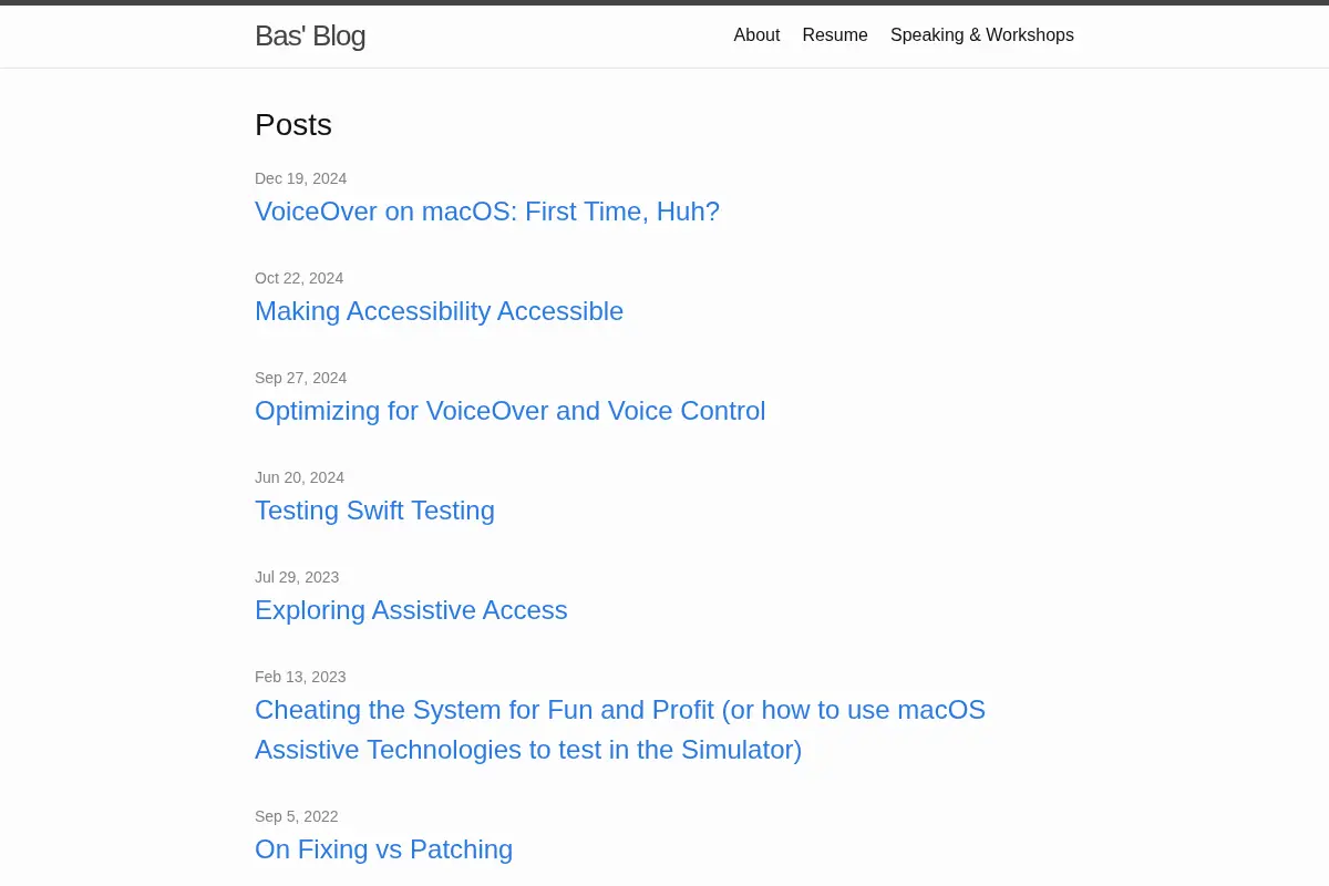 Bas’ Blog