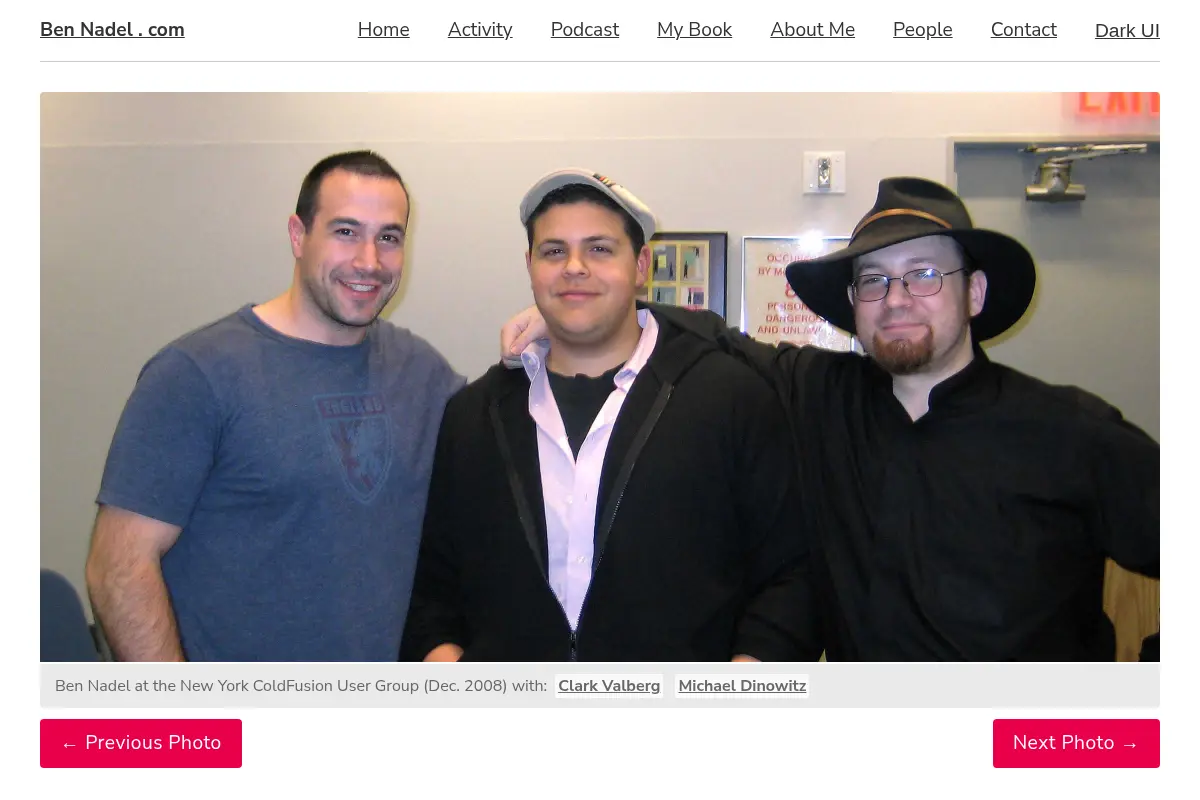 Ben Nadel's Web Development Blog