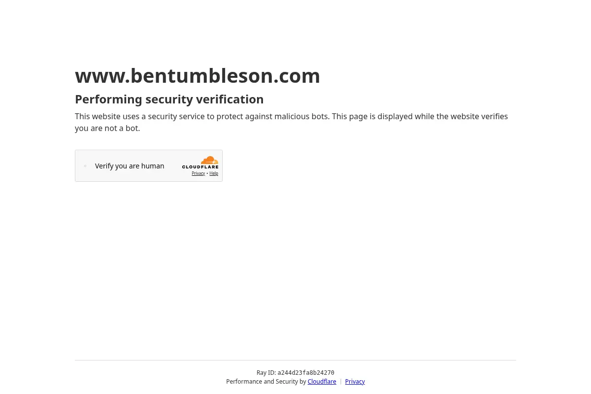 Benjamin Tumbleson