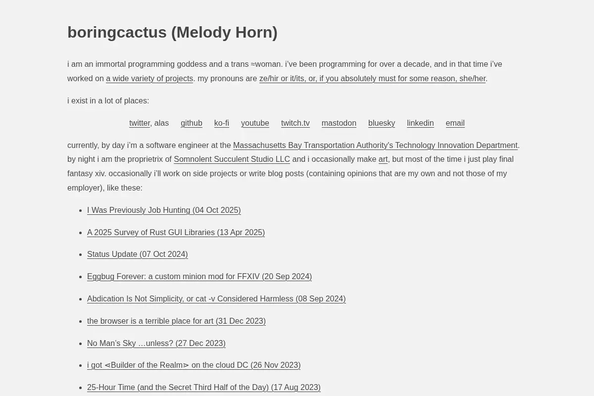 boringcactus (Melody Horn)