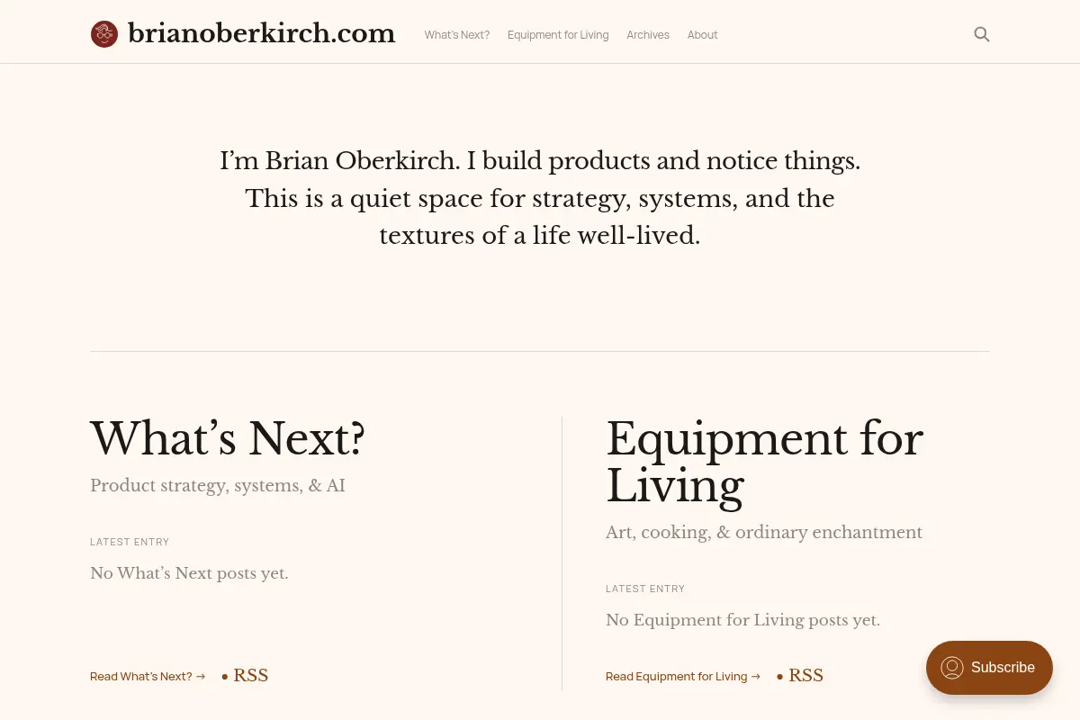 BrianOberkirch.com