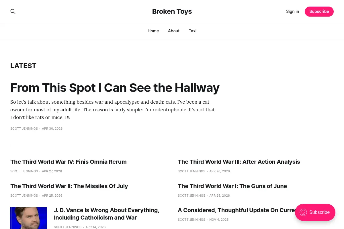 Broken Toys