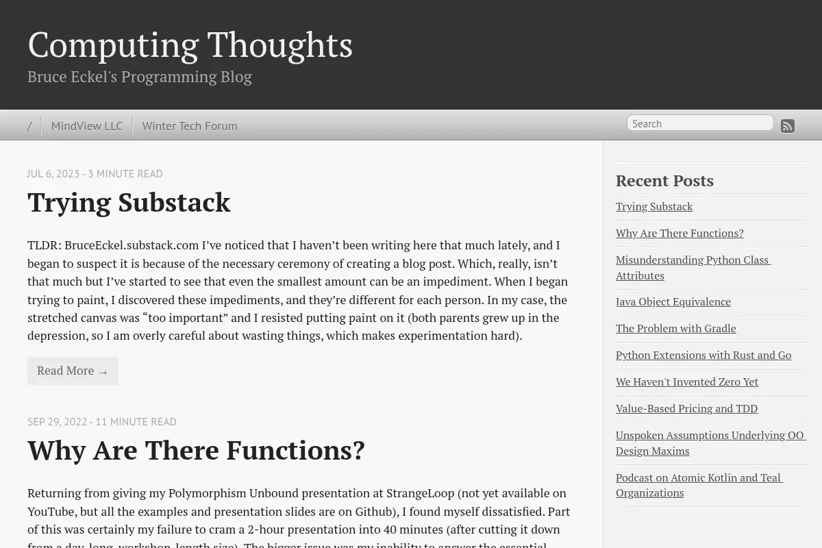 Computing Thoughts