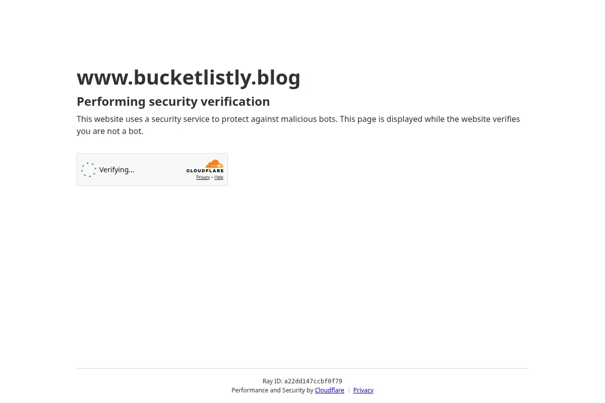 BucketListly Blog - Solo Travel, Backpacking & Photography