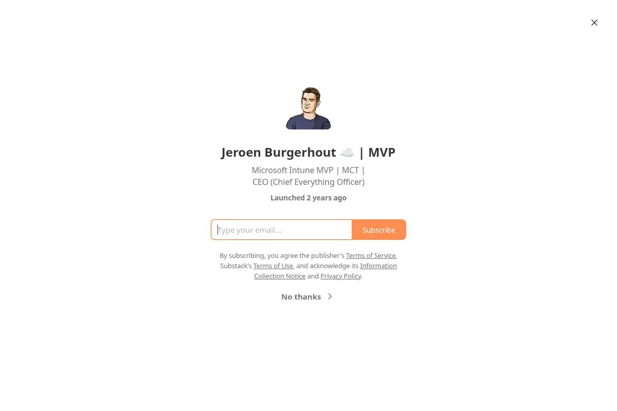 Jeroen Burgerhout ☁️ | MVP