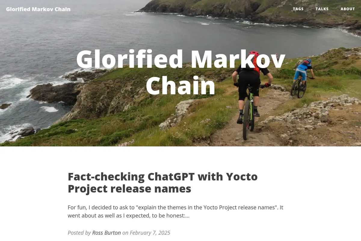 Glorified Markov Chain