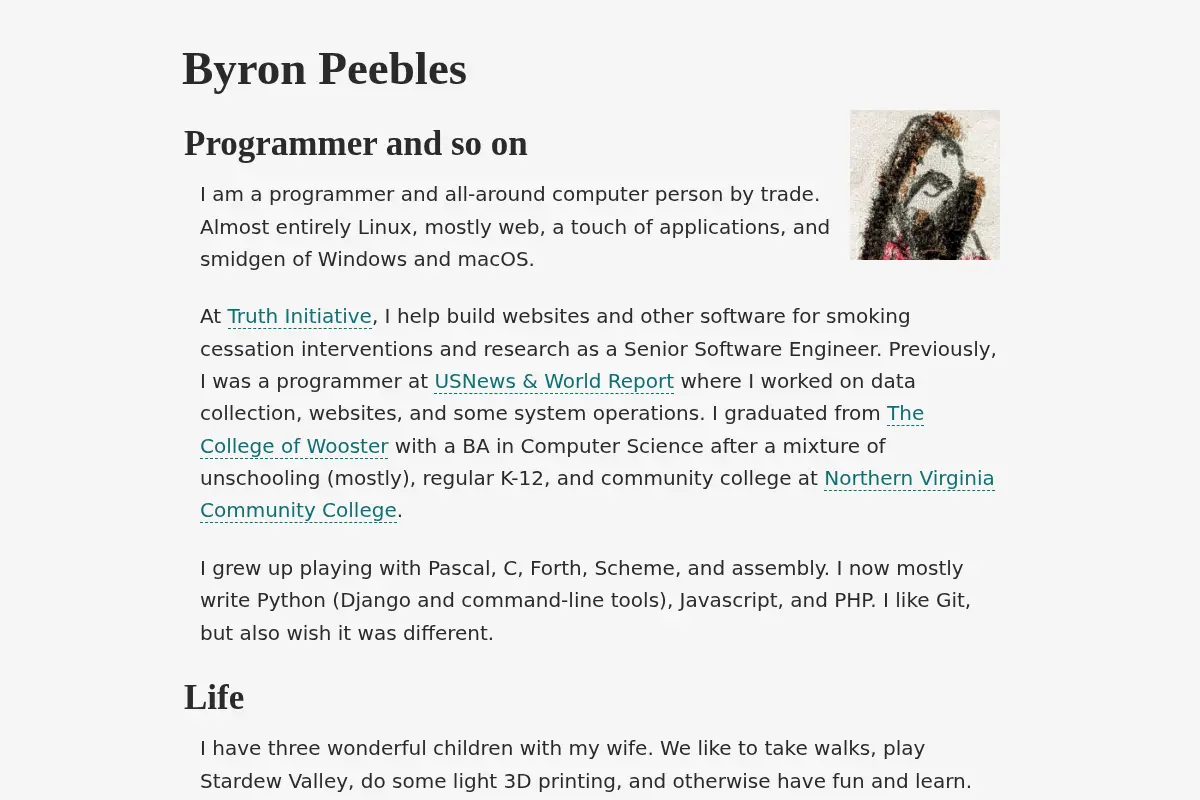 Byron Peebles