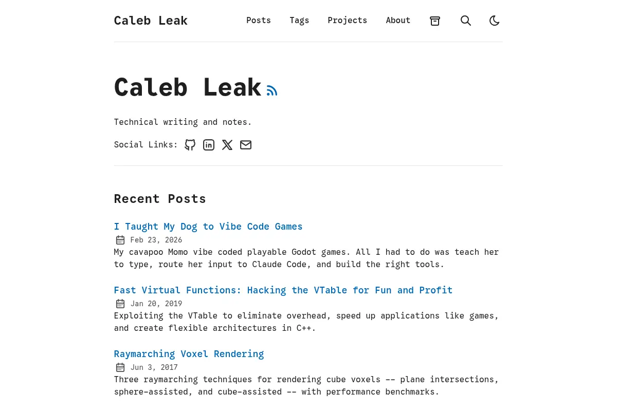 Caleb Leak