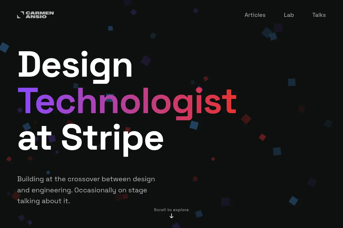 Carmen Ansio – Creative Design Technologist