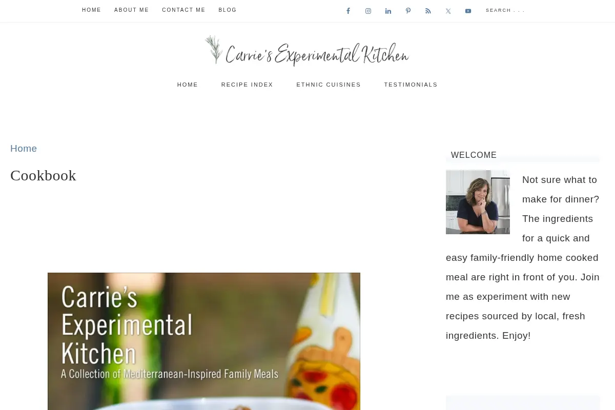 Cookbook | Carrie's Experimental Kitchen