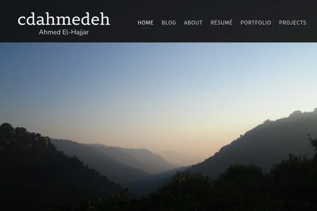 cdahmedeh (Ahmed El-Hajjar)