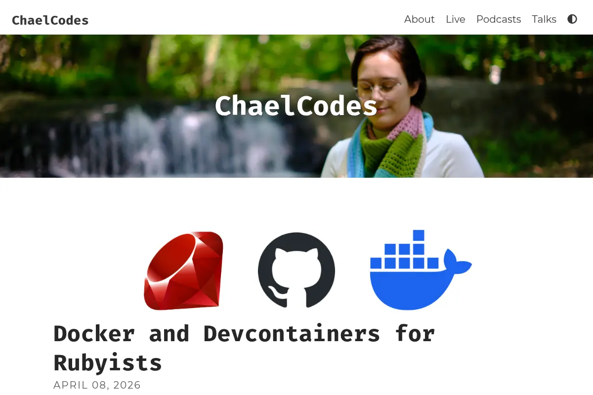 ChaelCodes Portfolio