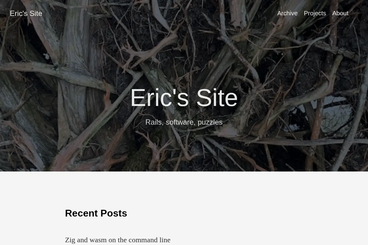 Eric's Site