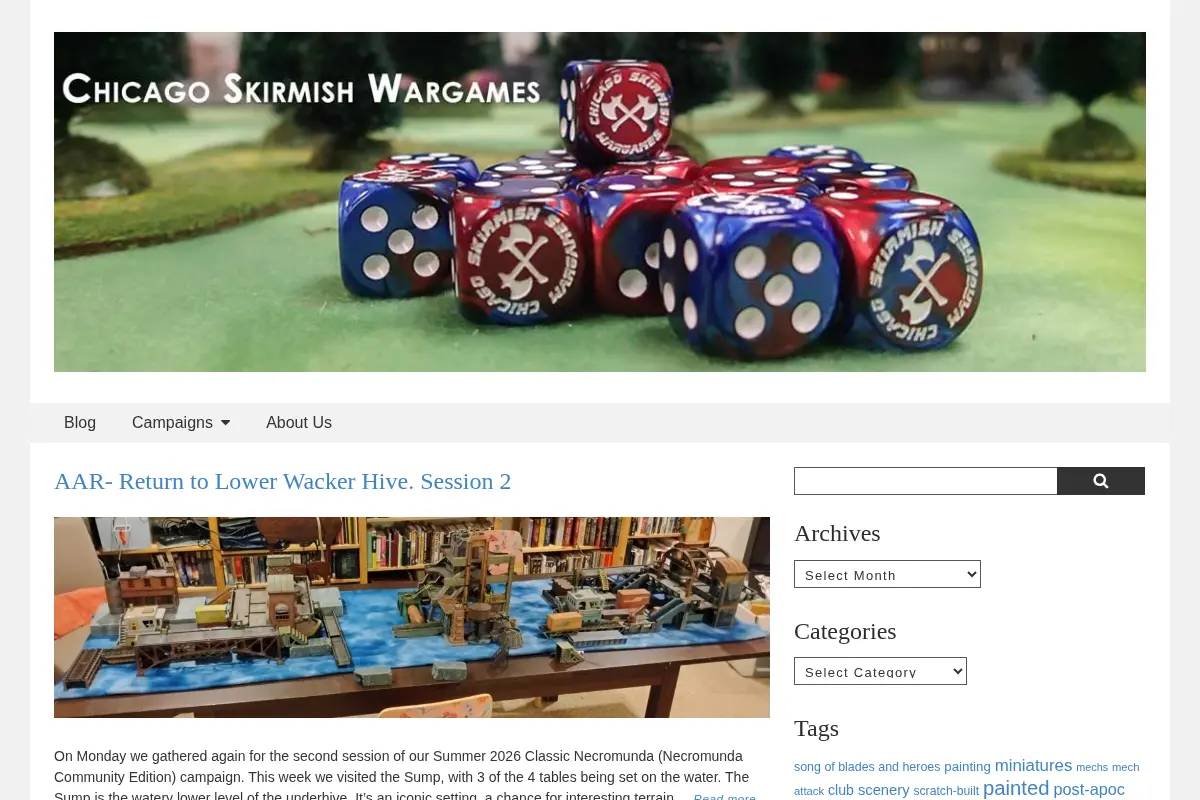 Chicago Skirmish Wargames